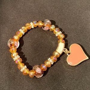 Brown Heart Bracelet